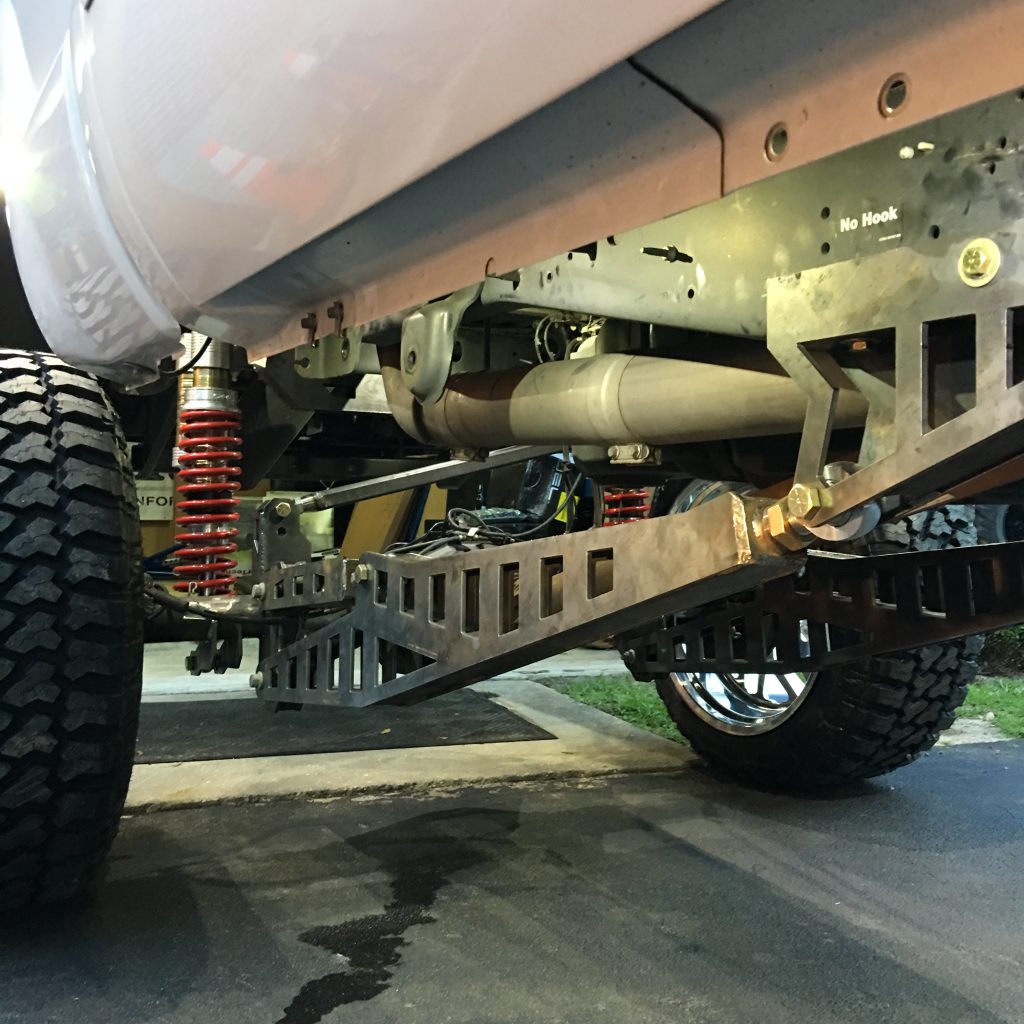 custom suspension for Ford F250
